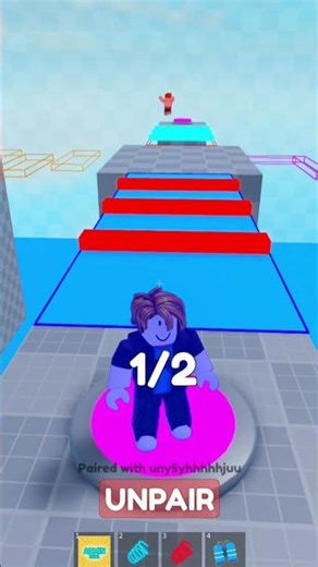 Bacon Plays teamwork Obby #shorts #roblox #robloxedit