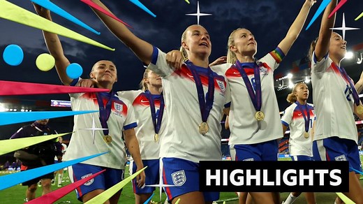 Euro 2025 Final highlights: England beat Spain 3-1 in penalty shootout