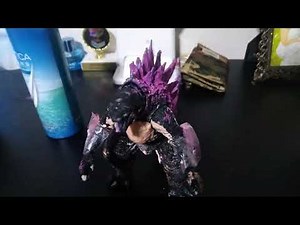 Sh monsterarts custom evolved godzilla figure review