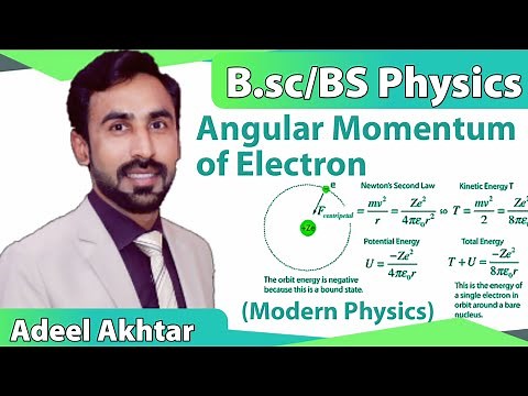 Angular Momentum of Electron || Quantization of Angular Momentum || Modern Physics