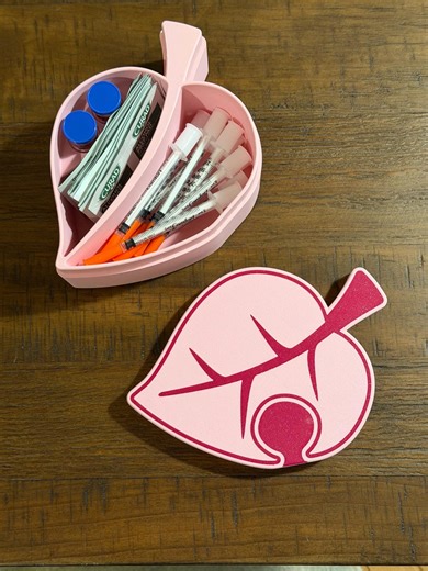 Insulin Syringe and Vials Storage Case | Cute Animal Crossing Leaf Design | Diabetic Supplies Organizer - Etsy