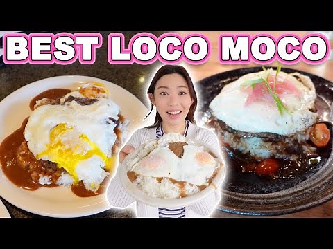 Finding The Best LOCO MOCO in Hawaii Food Tour || Local Favorite, Diner and Plate Lunch!