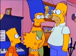 Homer e l'atterraggio sulla luna 😄 | Vivere a Springfield