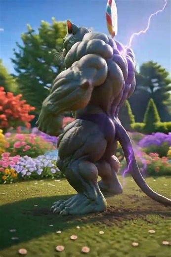 Kitten Eats Everything After Swallowing a Magic Balloon… 😱💜