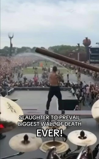 God damn, This is a biggest Wall Of Death 🤘 | Heavy Metal Hard Rock