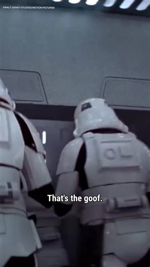 Why George Lucas kept the stormtrooper head bump