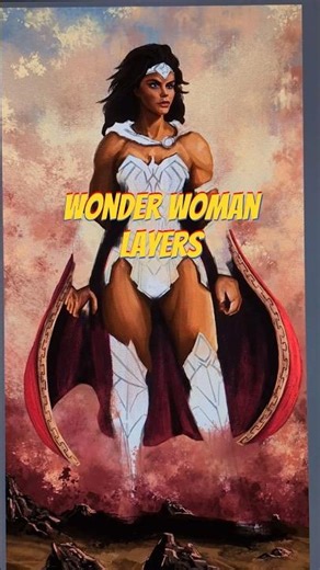Wonder Woman Digital Art #dccomics #artwork #wonderwoman #art