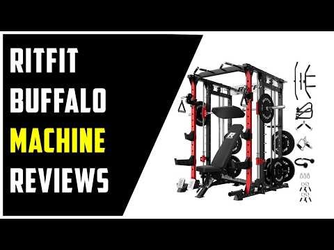 ✅RitFit Buffalo Smith Machine Review – Ultimate All-in-One Home Gym Power Rack?