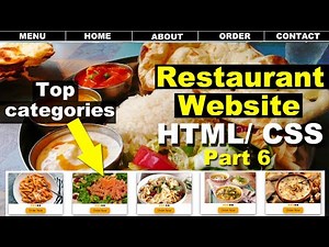 How to create a website like Swiggy and Zomato with HTML/CSS, Website for restaurant using HTML/CSS