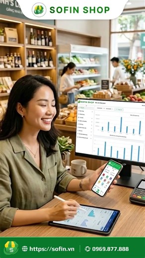 Quản lý bán hàng dễ dàng với SOFIN SHOP