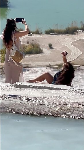 Amazing View at Pamukkale Natural Wonder | Türkiye 🇹🇷