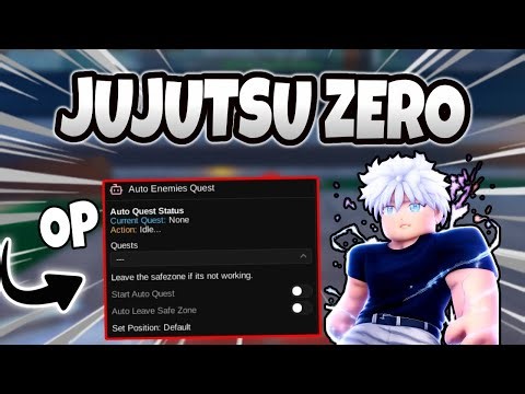 Jujutsu: Zero Script Pastebin 2025 | AUTO QUEST , AUTO FARM , KILL AURA , CRATES FARM OP