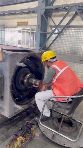 Ht motor overhaling 🧐🧐 work done #viral #follow #explore #motor #electrical #highvoltage