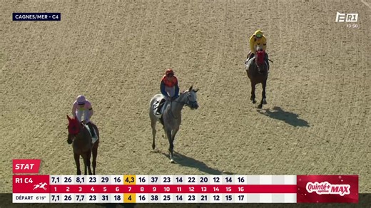 [LA COURSE DU QUINTE R1C4] Suivez #LaCourseDuQuinté de ce mardi 24 février à Cagnes sur Mer en direct sur Equidia Retrouvez toutes les courses en direct sur l'appli Equidia et Equidia.fr ! | Equidia