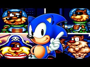 Sonic the Hedgehog SNES All bosses / All Boss Fights (No Damage) - 4K 60fbs.