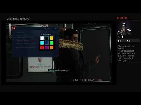 Spider-Man Miles Morales PS4 Gameplay - Part 1 on LIVE!!!
