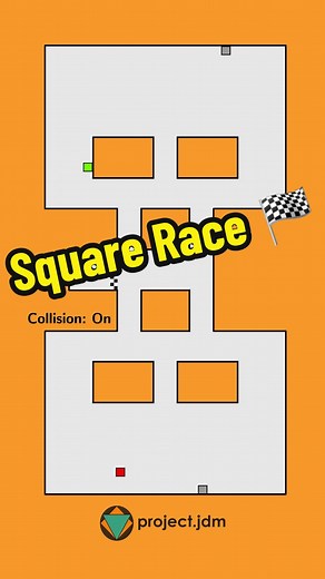 Square Race 🏁 Animation Entertainment