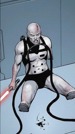 The 1 time Darth Vader fought without his Suit