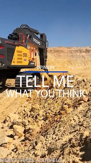 The Volvo EC950F Excavator #volvo #volvoconstructionequipment #ec950f #excavator #diggerlife #bigmachine | Construction Machines