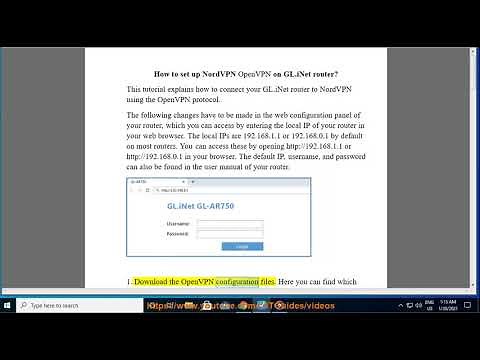 Set up NordVPN OpenVPN on GL.iNet router (2023 Updated)