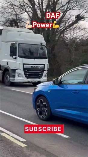 DAF truck power!