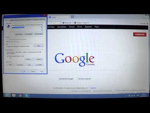 Windows 8 turning delete browsing history on exit on or off