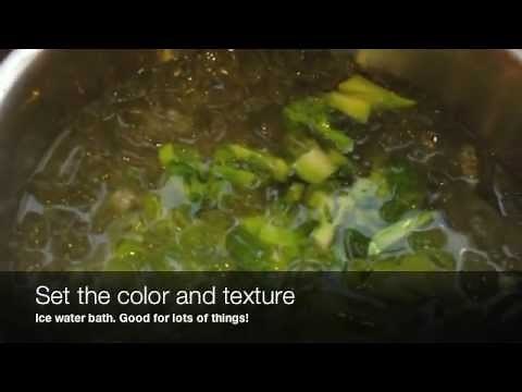How to make broccoli stay bright green - and why. A Tasty Thursday video.