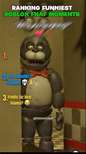 Ranking Funniest Roblox FNAF Moment 😂
