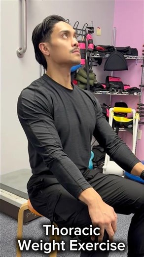 Thoracic Weight Exercise (Scoliosis) | Dr. Andrew Strauss