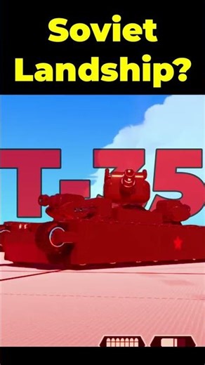 Soviet Landship?! | #trailmakers #tank