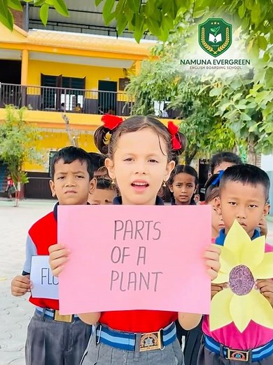 Parts of Plants Explained by Kids | Class Activity Video. #PlantParts#ScienceActivity#KidsLearning