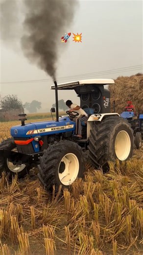 ☠️🚀 New Holland 3630 4x4 || Trolley Power #shorts #video #trending #jattlifestudios #farming