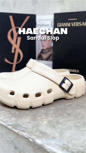 Less effort, more style✨ Haechan Sandal Beige😎 #limitless #sandal #sendal #sandalslop #sandals