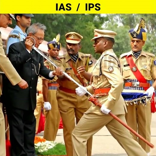 Ias Officer🔥 & Ips Oficer🔥 Difference | #shorts #ias #iasindia #youngias #upsc 🇮🇳 Ep37