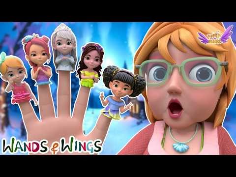 Princess Finger Family Song | Princess Songs and Nursery Rhymes - Wands and Wings