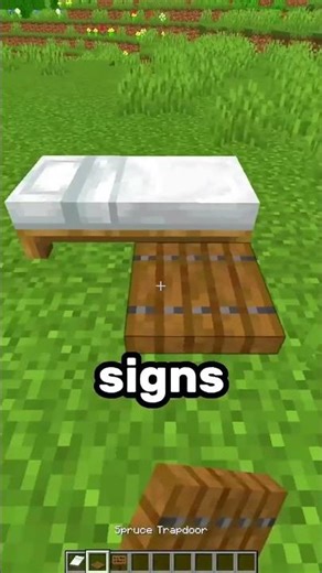 Minecraft: Simple Computer Desk | #minecraftshorts #minecraftgameplay #gaminingvideos