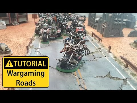 DIY Road for your Wargames - Terrain Tutorial
