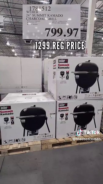 COSTCO Clearance: Weber Kamado BBQ Grills for $799.97
