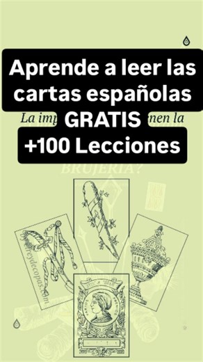 El Rey de Copas | Baraja Española on Instagram: "Aprende a leer las cartas españolas gratis con las +100 lecciones que he compartido diariamente a miles de aprendices de este arte oracular. Ve a 🔗 elreydecopas.com (Link en Bio) y suscribete. ¿Qué esperas? #barajaespañola #cartasespañolas #barajasespañolas"