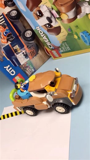 LEGO Swimming Pool Truck MOC ⚠️🌊 Made from pieces of #60491 & #31382 sets #rlfm #reviews #gifted