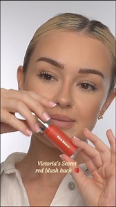 1.4K views · 33 reactions | Victoria’s Secret blush hack ❤️ #redblush #makeup #makeuphacks #beauty | sydneypurl | Facebook