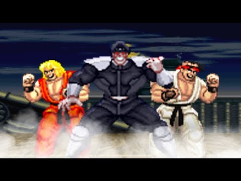 16-Bit Legends Return—And They Still Hit Like It’s ’91! Ryu-Ken-M Bison! 3vs3 Tag Team