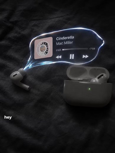 👸 #cinderella #macmiller #tydollasign #lyricsvideo #airpods