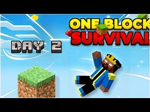 Minecraft One Block Survival Challenge LIVE🔴 Day 4