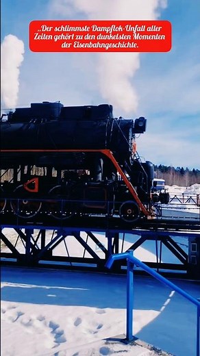 The worst steam locomotive accident of all time 🚂💥 | The true horror disaster #shorts #shortsfeed