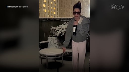 Woman Tracks NYC Snowfall Using Wine Bottles During Winter Storm