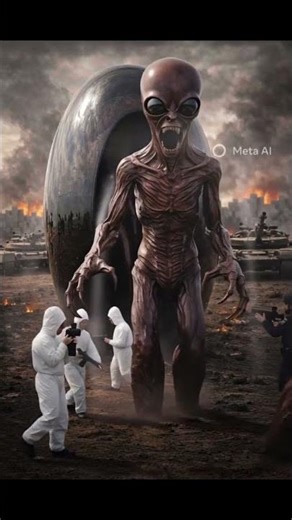 Alien First Contact Went WRONG 😳👽 | Military vs Creature #shortsyoutube