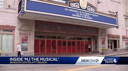 Hit Broadway musical 'moonwalks' way to Benedum Center