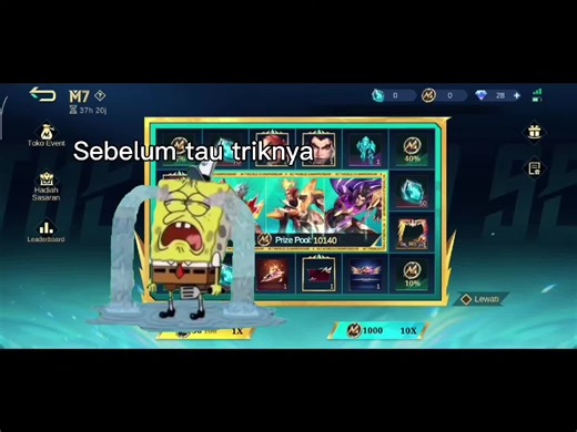 Auto Borong Semua Item MLBB M7 yang Lucu