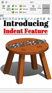 3.7K views · 152 reactions | The Indent feature in SolidWorks is a...